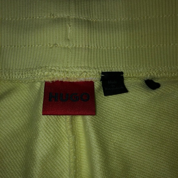 Hugo Boss Joggers Men’s Size XL Yellow Color - Picture 3 of 10
